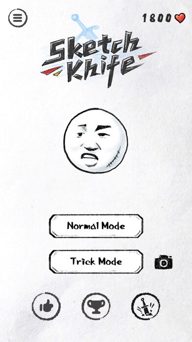 Emulate iPhone app Sketch Knife using MyAndroid