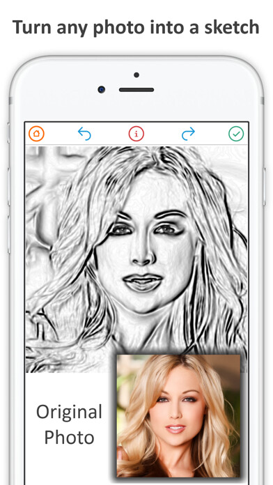 Emulate iPhone app Sketch my photo drawing booth using MyAndroid Emulate iPhone app Sketch my photo drawing booth using MyAndroid