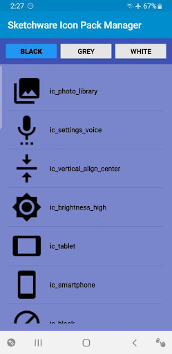 Run android online APK Sketchware Icon Pack Manager from MyAndroid or emulate Sketchware Icon Pack Manager using MyAndroid