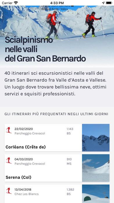 Emulate iPhone app SkiAlp Gran San Bernardo using MyAndroid Emulate iPhone app SkiAlp Gran San Bernardo using MyAndroid