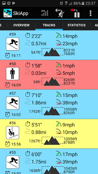 Run android online APK SkiApp LITE - THE Ski Computer from MyAndroid or emulate SkiApp LITE - THE Ski Computer using MyAndroid