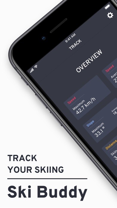 Emulate iPhone app Ski Buddy - Your Ski Tracker using MyAndroid