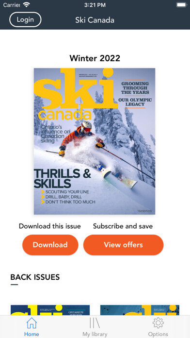 Emulate iPhone app Ski Canada using MyAndroid Emulate iPhone app Ski Canada using MyAndroid