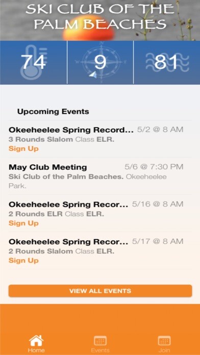 Emulate iPhone app Ski Club of the Palm Beaches using MyAndroid Emulate iPhone app Ski Club of the Palm Beaches using MyAndroid
