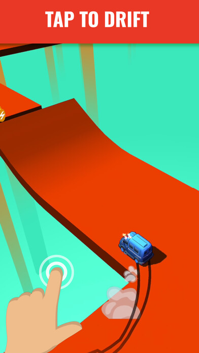 Emulate iPhone app Skiddy Car using MyAndroid