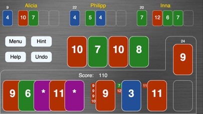 Emulate iPhone app Skido card game using MyAndroid