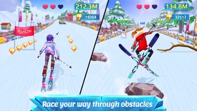 Emulate iPhone app Ski Girl Superstar using MyAndroid Emulate iPhone app Ski Girl Superstar using MyAndroid