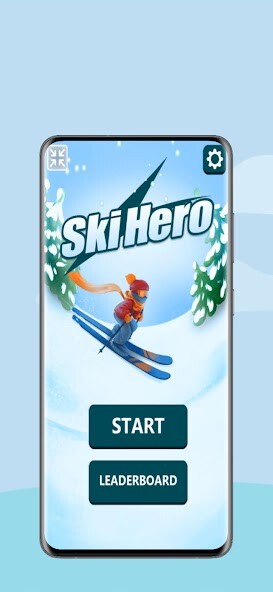 Run android online APK Ski Hero -  speed from MyAndroid or emulate Ski Hero -  speed using MyAndroid