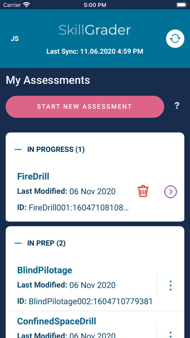 Emulate iPhone app SkillGrader using MyAndroid