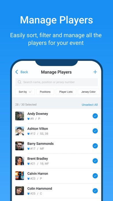 Emulate iPhone app SkillShark Athlete Evaluations using MyAndroid