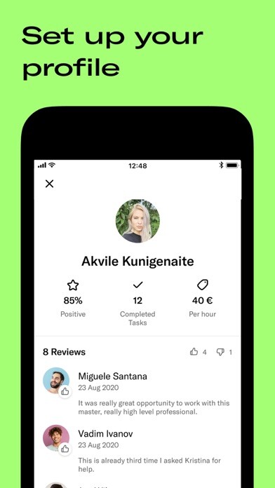 Emulate iPhone app Skillus Spec - Earn money using MyAndroid