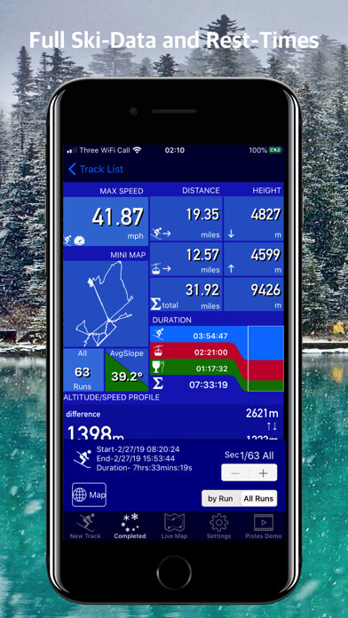 Emulate iPhone app SkiMax using MyAndroid Emulate iPhone app SkiMax using MyAndroid