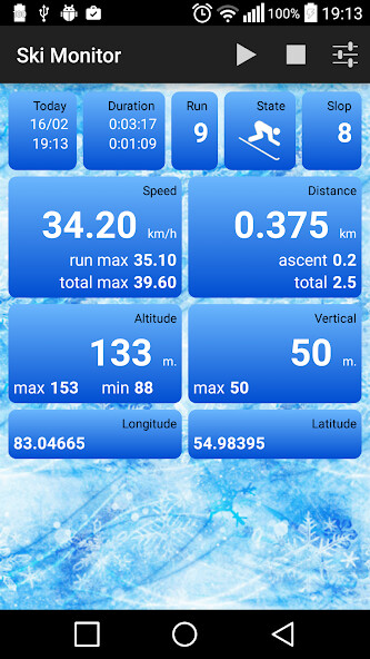 Run android online APK Ski Monitor from MyAndroid or emulate Ski Monitor using MyAndroid Run android online APK Ski Monitor from MyAndroid or emulate Ski Monitor using MyAndroid