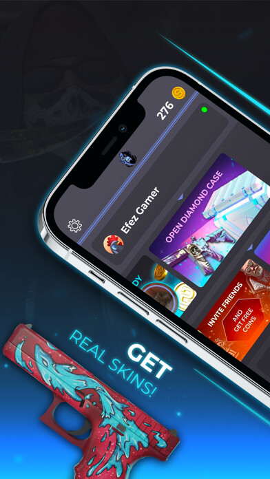 Emulate iPhone app Skin Ape CSGO: Skins Cases using MyAndroid Emulate iPhone app Skin Ape CSGO: Skins Cases using MyAndroid