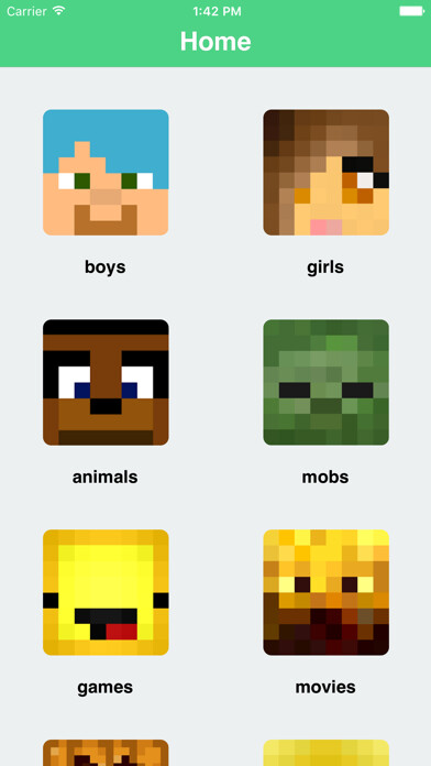 Emulate iPhone app Skin Box for Minecraft PE using MyAndroid Emulate iPhone app Skin Box for Minecraft PE using MyAndroid