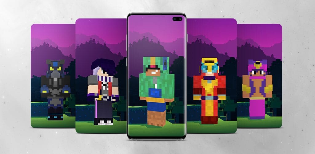 Run android online APK Skin Brawl Stars for Minecraft from MyAndroid or emulate Skin Brawl Stars for Minecraft using MyAndroid