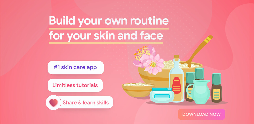 Run android online APK Skincare and Face Care Routine from MyAndroid or emulate Skincare and Face Care Routine using MyAndroid