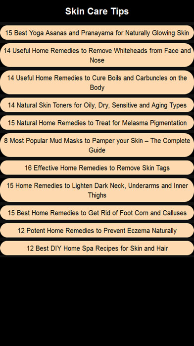 Emulate iPhone app Skin Care Tips and Tricks using MyAndroid Emulate iPhone app Skin Care Tips and Tricks using MyAndroid