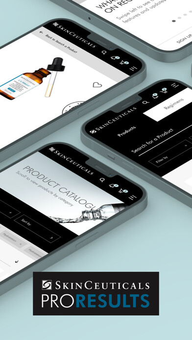 Emulate iPhone app SkinCeuticals Pro Results using MyAndroid