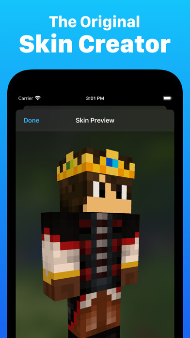 Emulate iPhone app Skin Creator: Diamond Edition using MyAndroid