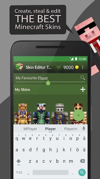 Run android online APK Skin Editor for Minecraft: Cus from MyAndroid or emulate Skin Editor for Minecraft: Cus using MyAndroid Run android online APK Skin Editor for Minecraft: Cus from MyAndroid or emulate Skin Editor for Minecraft: Cus using MyAndroid