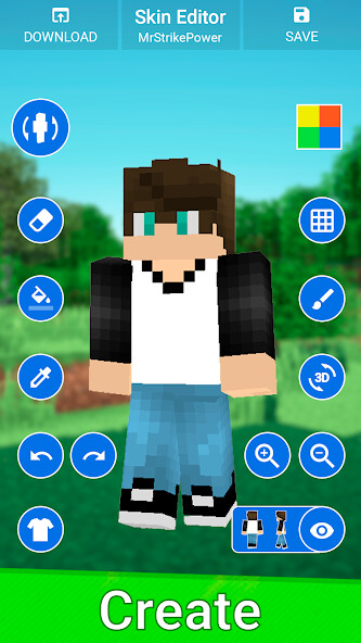 Run android online APK Skin editor for Minecraft PE from MyAndroid or emulate Skin editor for Minecraft PE using MyAndroid Run android online APK Skin editor for Minecraft PE from MyAndroid or emulate Skin editor for Minecraft PE using MyAndroid