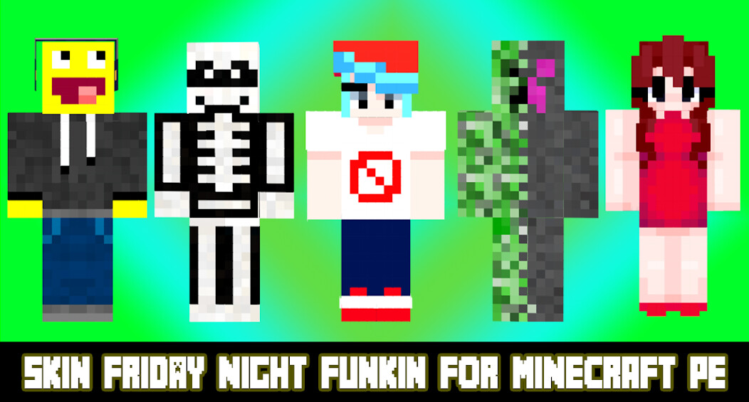 Run android online APK Skin Friday Night For MCPE from MyAndroid or emulate Skin Friday Night For MCPE using MyAndroid