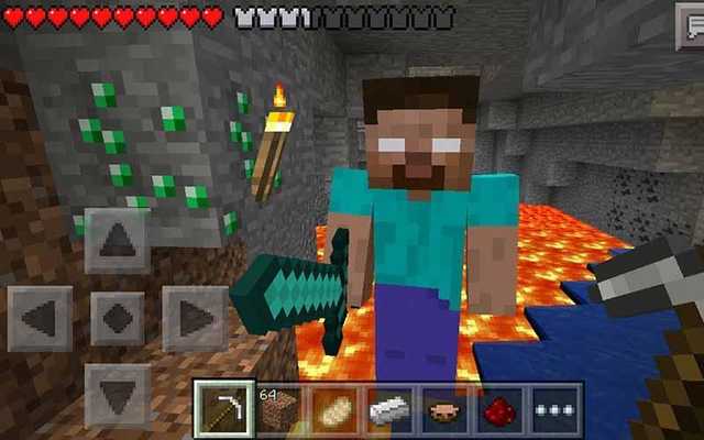 Emulate Android APK Skin Herobrine MCPE