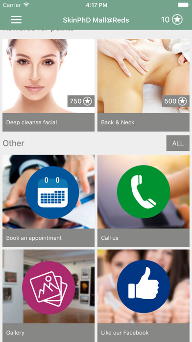 Emulate iPhone app SkinPhD Mall@Reds using MyAndroid