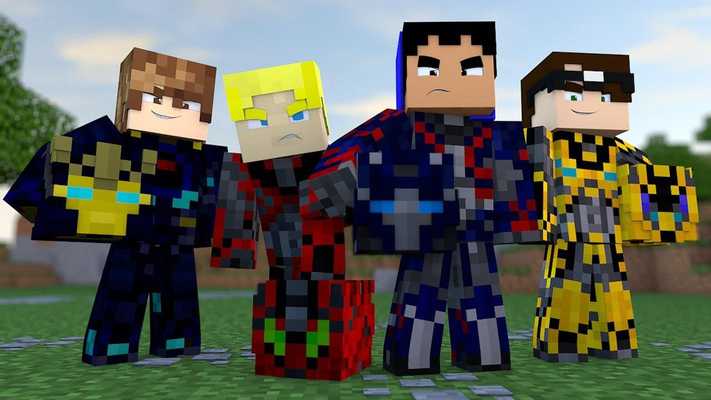 Emulate Android APK Skin Power Ranger for Minecraft PE Emulate Android APK Skin Power Ranger for Minecraft PE