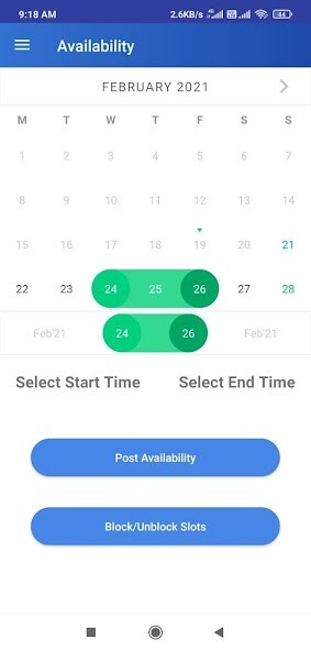 Emulate iPhone app Skin Qode Pro - For Doctors using MyAndroid Emulate iPhone app Skin Qode Pro - For Doctors using MyAndroid
