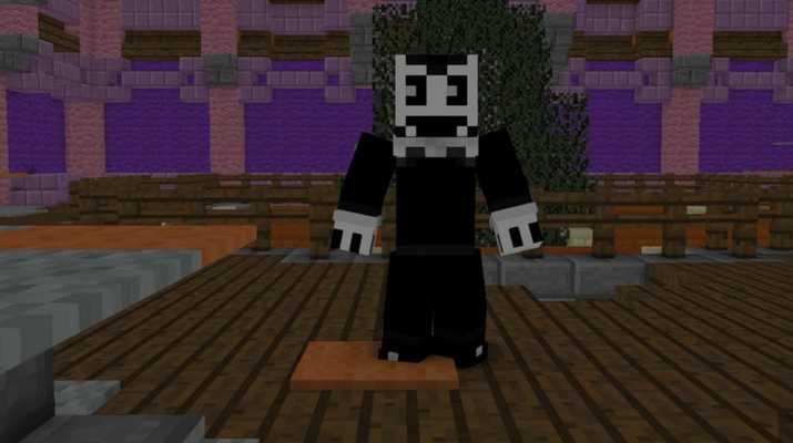 Emulate Android APK Skins Bendy and the Ink Machine for MCPE