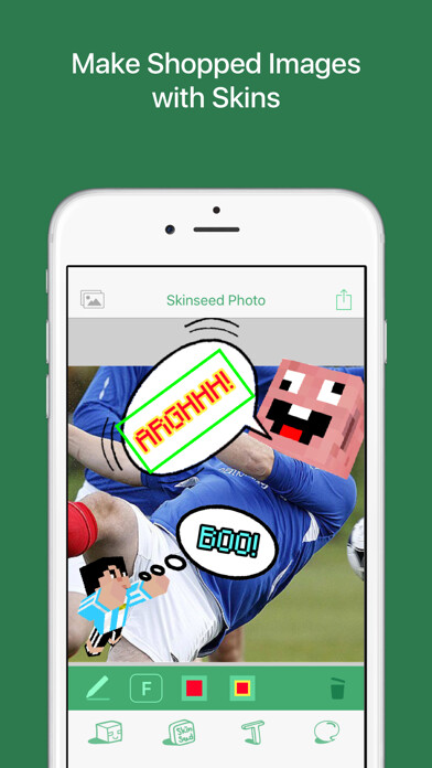 Emulate iPhone app Skinseed Photo using MyAndroid