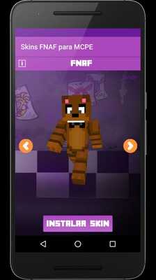 Emulate Android APK Skins FNAF Free for MCPE