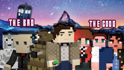 Emulate iPhone app Skins for Dr Who for Minecraft Pocket Edition using MyAndroid