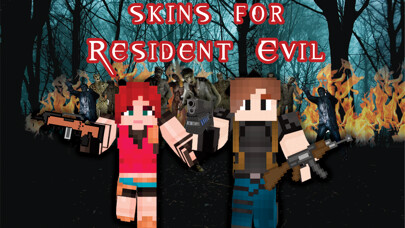 Emulate iPhone app Skins for Resident Evil for Minecraft PE using MyAndroid Emulate iPhone app Skins for Resident Evil for Minecraft PE using MyAndroid