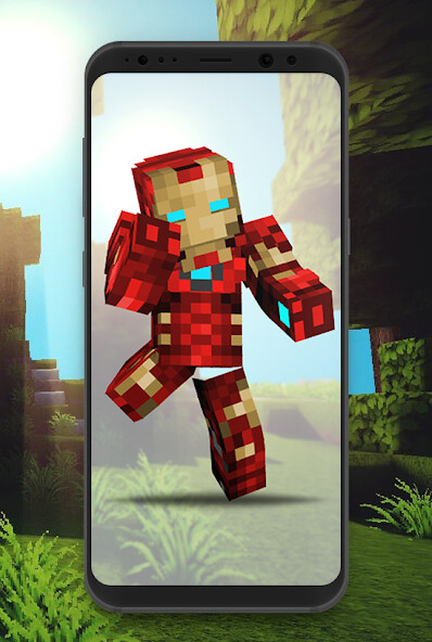 Run android online APK Skins Ironman For Minecraft from MyAndroid or emulate Skins Ironman For Minecraft using MyAndroid