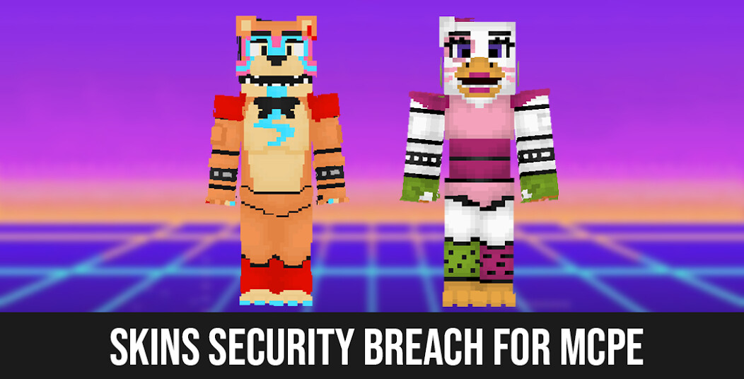 Run android online APK Skins security breach for mcpe from MyAndroid or emulate Skins security breach for mcpe using MyAndroid