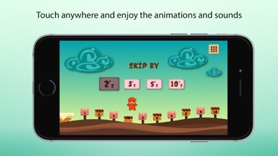 Emulate iPhone app Skip Counting - Kids Math Game using MyAndroid