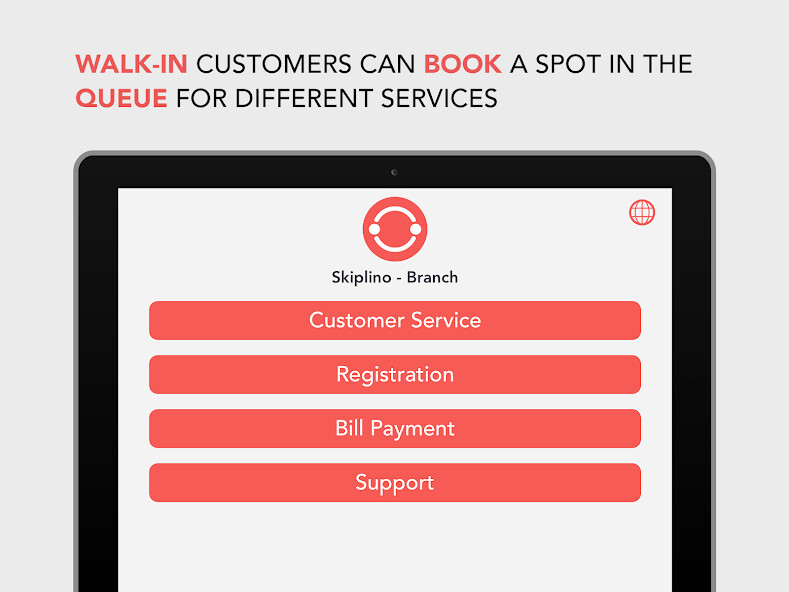 Emulate iPhone app Skiplino Branch using MyAndroid Emulate iPhone app Skiplino Branch using MyAndroid