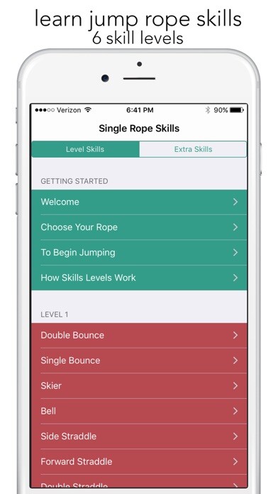 Emulate iPhone app Skipping Skills Unlocked using MyAndroid