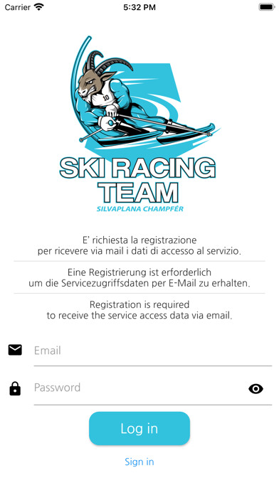 Emulate iPhone app Ski Racing Team using MyAndroid Emulate iPhone app Ski Racing Team using MyAndroid