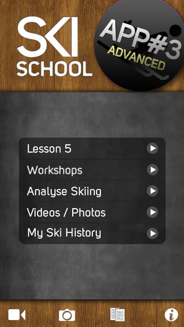 Emulate iPhone app Ski School Advanced using MyAndroid