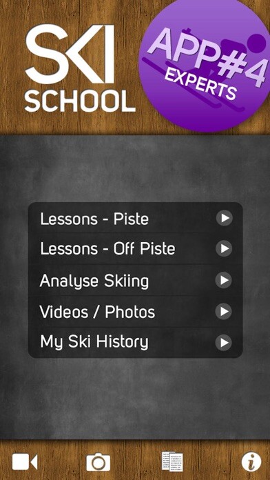 Emulate iPhone app Ski School Experts using MyAndroid