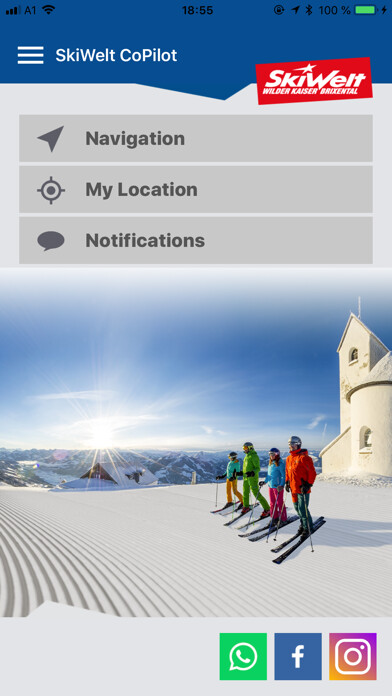 Emulate iPhone app SkiWelt Copilot using MyAndroid Emulate iPhone app SkiWelt Copilot using MyAndroid