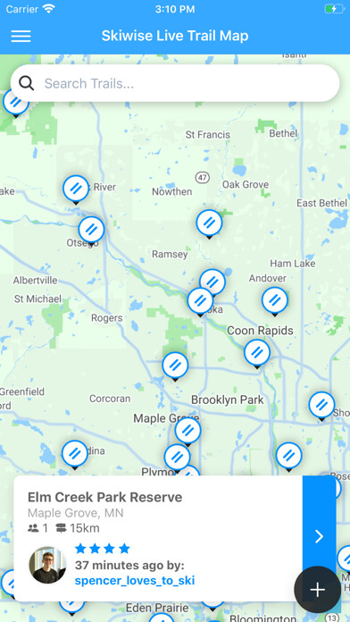Emulate iPhone app Skiwise - For Nordic Skiers using MyAndroid