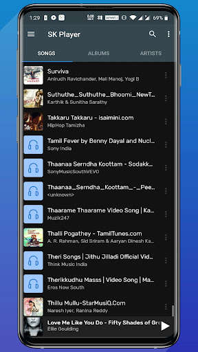 Run android online APK SK Music Player - Music and Audio Player from MyAndroid or emulate SK Music Player - Music and Audio Player using MyAndroid