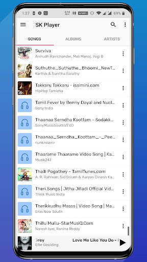 Emulate SK Music Player - Music and Audio Player from MyAndroid or run SK Music Player - Music and Audio Player using MyAndroid