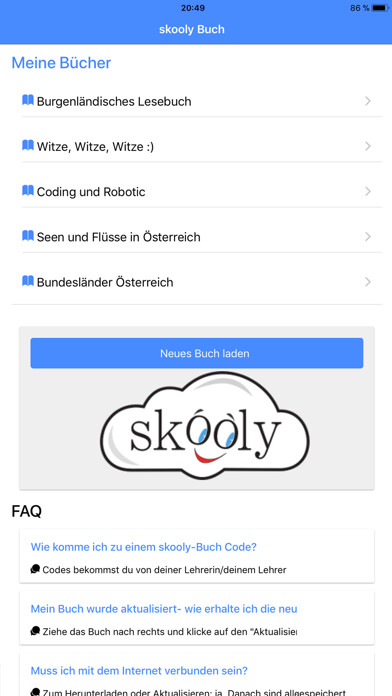 Emulate iPhone app skooly Buch using MyAndroid Emulate iPhone app skooly Buch using MyAndroid