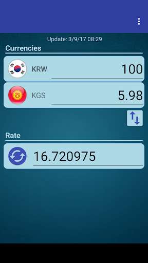 Run android online APK S Korea Won x Kyrgystani Som from MyAndroid or emulate S Korea Won x Kyrgystani Som using MyAndroid